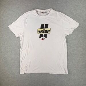 VTG Winners Circle Dale Earnhardt NASCAR T-Shirt Mens XL White Graphic Tee 2004